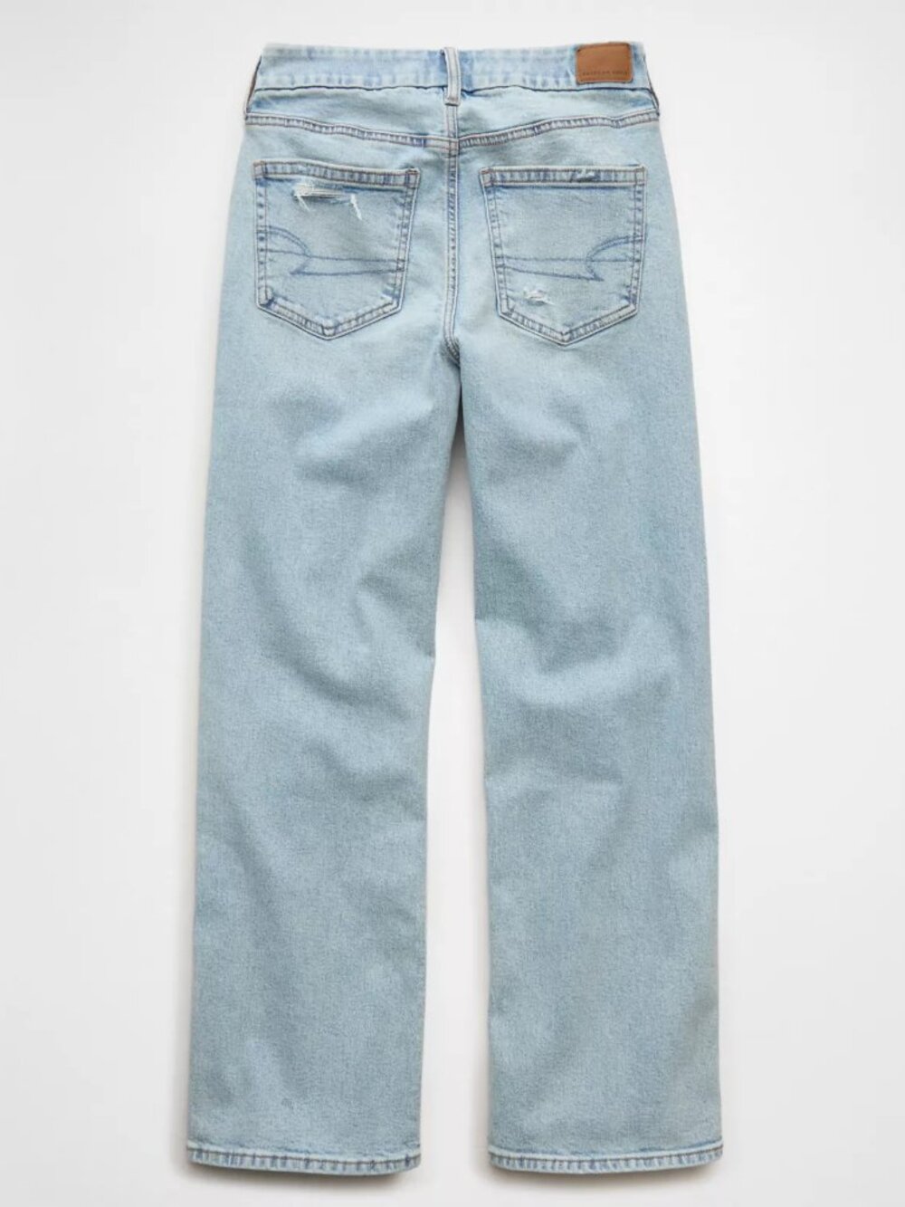 AMERICAN EAGLE Curvy StovePipe Strigid Torn Jeans  - 18 Short - NEW - Picture 2 of 8